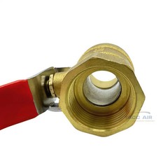 Ball Valve 3/4″ FNPT x 3/4″ MNPT Female To Male Brass Shut Off Water Air Fluid
