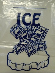 20 LB LBS Ice Bag Bags w/ Drawstring COMMERCIAL Quality Choose Your Quantity