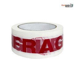 2 mil 2″x110 Yards 36 Rolls Fragile Heavy Duty Packing Tape Packaging Tapes Red