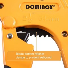 DOMINOX PVC Pipe Cutter, Ratchet PVC Cutting Tool, Cuts up to 2-1/2″ Pipe