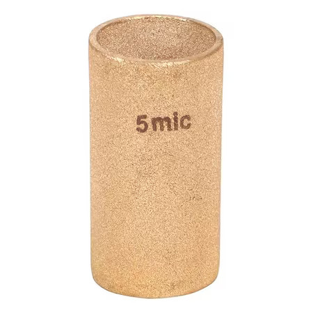 Groz F582020 Gen Pur Filter, 5 Micron, Sintered Bronze