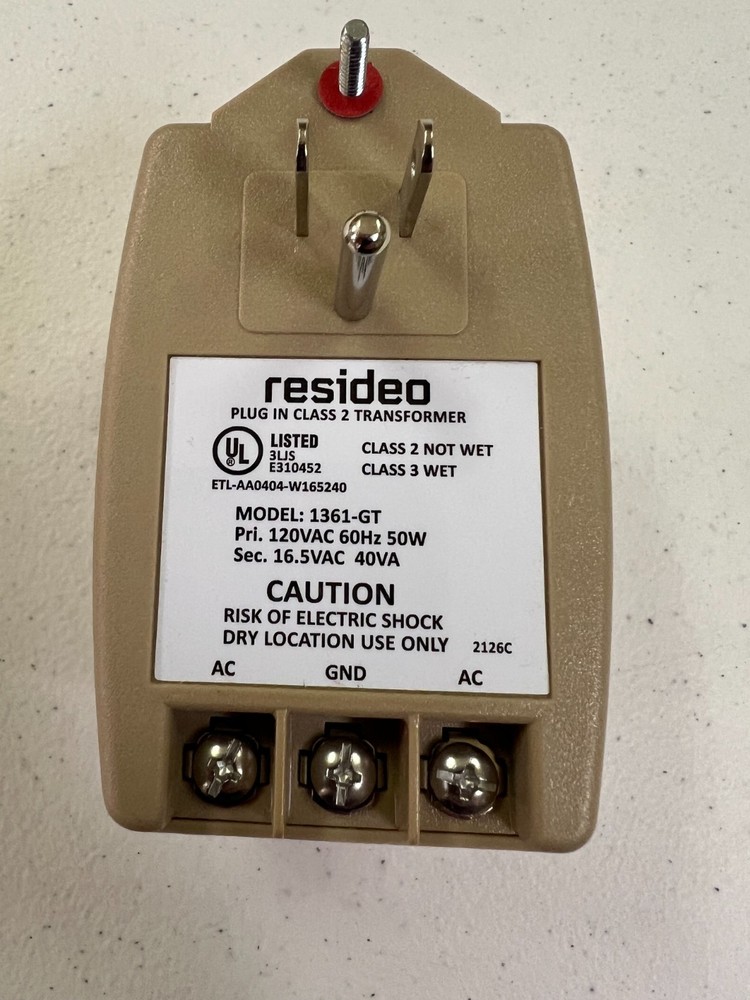 Resideo Transformer 1361-GT (NEW)