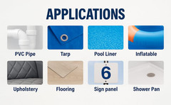 Vinyl Cement – Waterproof Pool Liner Repair Glue for Vinyl & PVC, Fast-Drying Fl