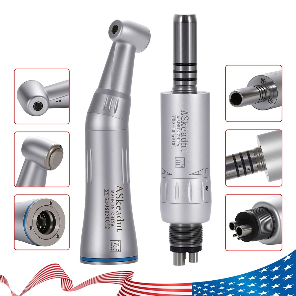 NSK Style Dental Inner Water Contra Angle /4H Air Motor Low Speed Handpiece WY4