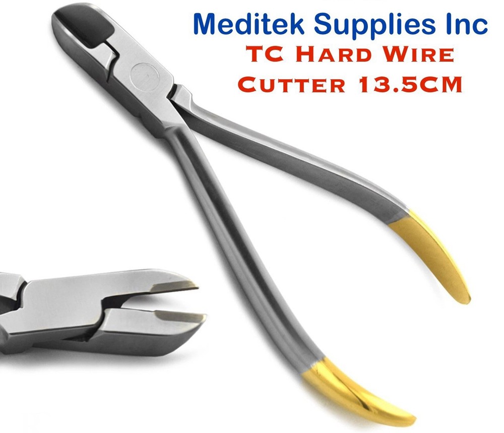 Orthodontic Braces Pin Ligatures Heavy Duty Pliers Dental Hard Wire Cutter TC CE