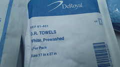 DeRoyal Medline White O.R. Towels Lot of 13 Sealed Packs (4 Per Pack) EXP 2030