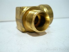 New Crawford Brass 1/2″ Tube OD x 1/2″ FNPT Adapter Elbow Fitting, B-810-8-8