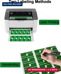 270 Pcs Cable Labels Tags for Cable Management, 9 Colors Cord Tags for Electroni