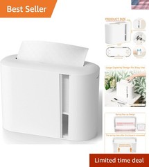 Touchless Paper Towel Dispenser for Countertop,Home,Bathroom and Kitchen,Whit…