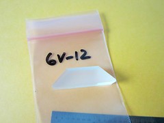 OPTICAL MIL SPEC PRISM RECTANGULAR LASER OPTICS AS PICTURED BIN#6V-12