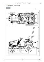 122 125 Tractor Service Manual Fits LS Mtron MT122 MT125 MT1 Series