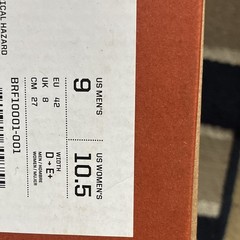 BRUNT Marin 6″ Comp Toe Waterproof Work Boots Brown Men’s 9D EH BRF10001-001
