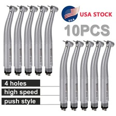 1-10*Kavo Type Dental LED E-generator High Speed Handpiece Standard 4Spray 4Hole