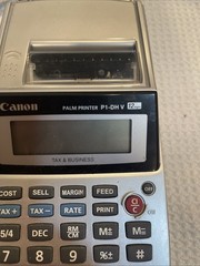 Canon P1-Dh V 12 Digits Tax And Business Palm Printer P2508, Used, Working