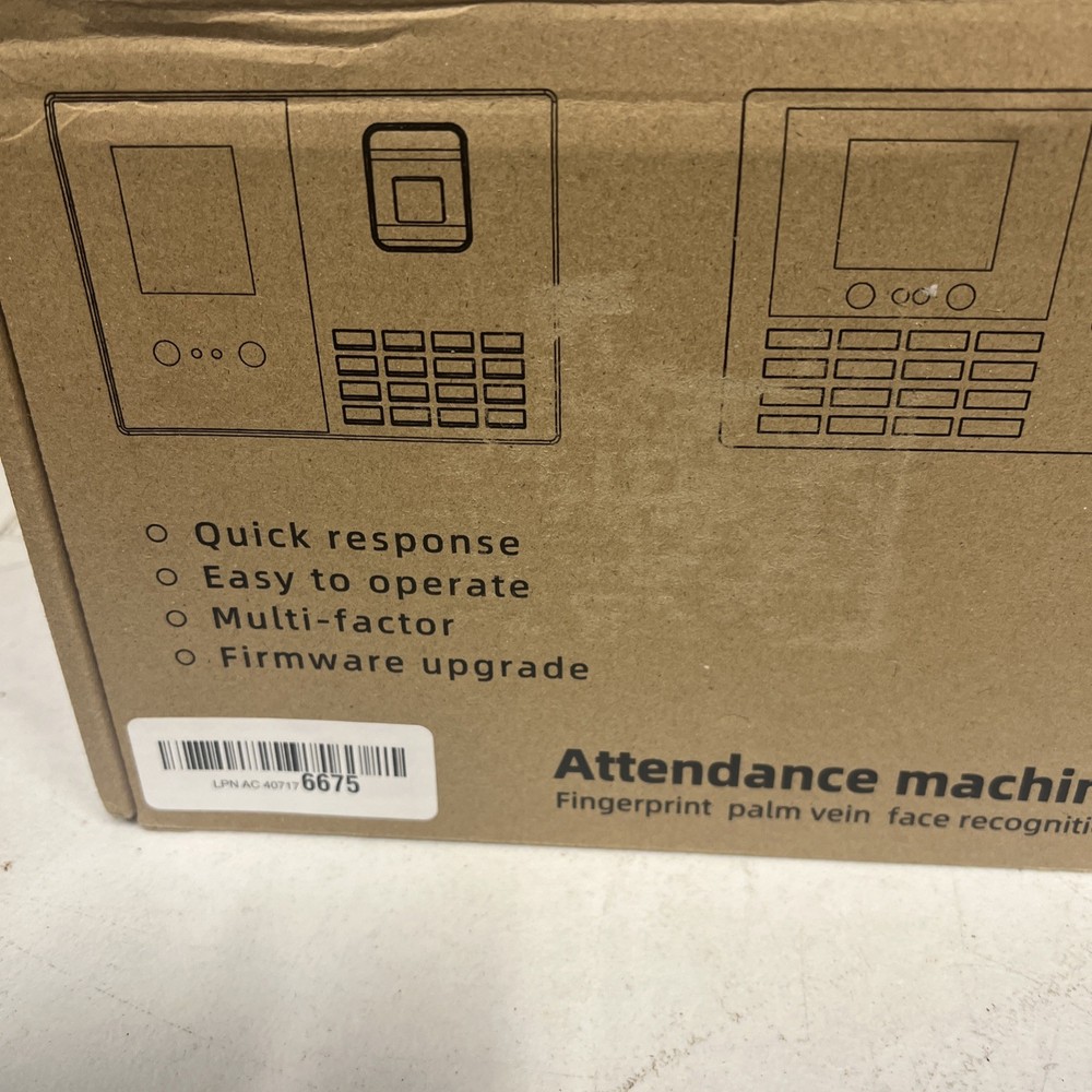 Attendance Machine T200 FACE PALM VEIN AND FINGER PRINT