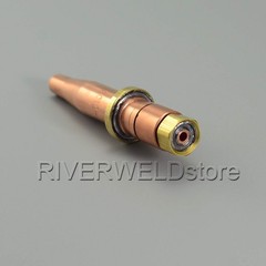 RIVERWELD Acetylene Cutting Tip SC12 Size 3 & SC12-3 for SC12-3, Golden