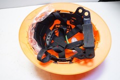 Green Devil Mervex Vent ANSI/ISEA Z89.1-2014 Type 1 Class C Orange W/Clear Visor
