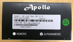 Apollo Pilot AL-A26 Alphanumeric Pager VHF 162-174 MHz POCSAG Clinical repl. 990