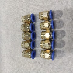 20x Quick 3/8″ OD Tube X 1/4″ NPT Pneumatic Fitting Push To Connect Air Fitting