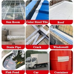 Super Strong Aluminum Foil Tape Butyl Seal Rubber Tape Waterproof Roof Repair