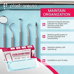 Self Seal Sterilization Pouch 3.5″ X 10″ 200 Per