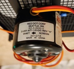 Red Dot R-254 1P Auxiliary Heater Unit with Single Fan