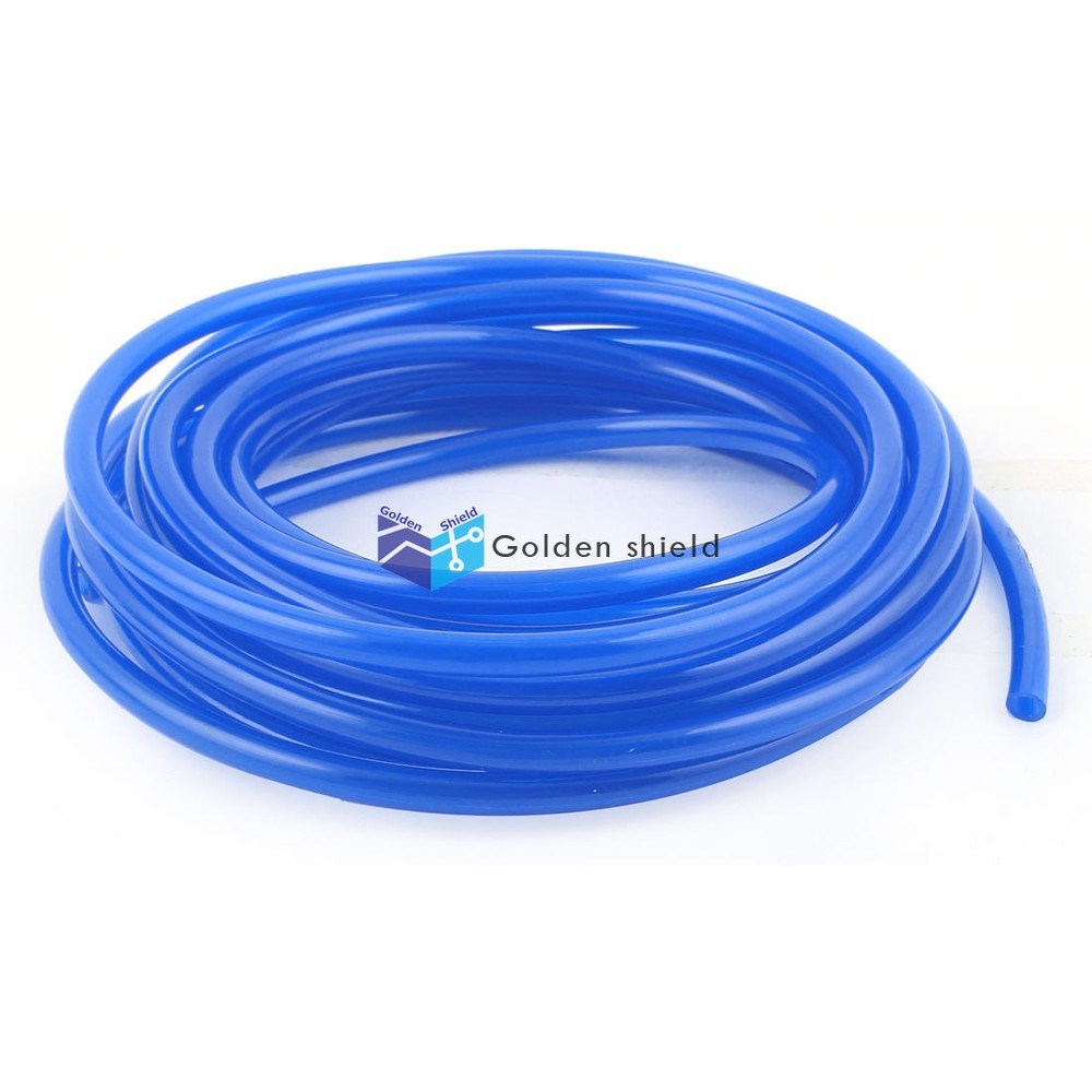 4M 6mmx4mm Fuel Gas Air Polyurethane PU Tubing Hose Pipe Blue 13Ft Length #