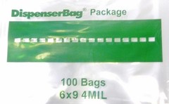 500 6×9 Reloc Zippit 4Mil Clear Heavy Duty Seal Top Lock Bags 4 mil Thick 6 x 9″