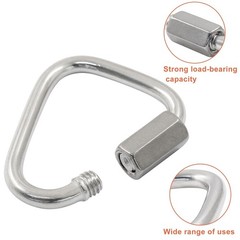 6Pcs M3.5 Delta Quick Links Triangle 1/8″ 316 Stainless Steel Chain Connector