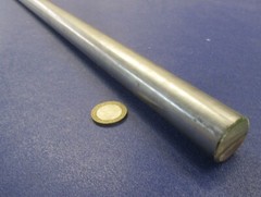 303 Stainless Steel Rod Round Bar, 1.00″ Diameter x 5 Foot Length