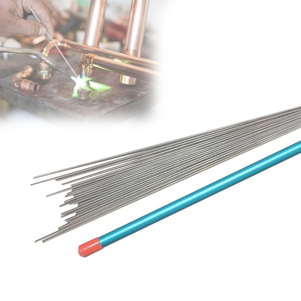 25 Sticks Brazing Rods ，Silver Solder 15% ，9.84″ Φ 1/25″