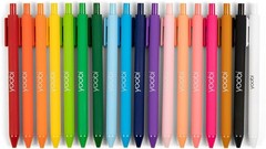 Scented Retractable Gel Pens – Fine Point (1.0 mm), Assorted Fruity Yoobi