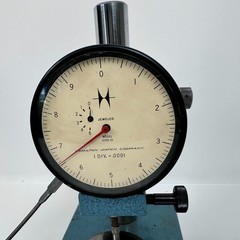 Dorsey Gage S-2 Thickness Gauge w/ 3150-01 Hamilton Dial Indicator 1 Div.=.0001