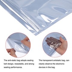Anti Static Bags Shielding Bag 10pcs 12×16″ 30x40cm Resealable with Labels