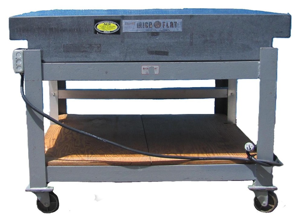 Collins Microflat Granite Table 48″ x 36″ Grade A Inspection Surface Plate