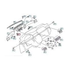 High Accuracy Vehicle HVAC Heater Actuator Motor 2038201642 for W203 W209 W163