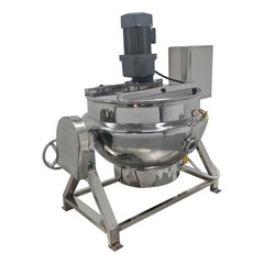 26.5gal Tilting Jacketed Kettle Commercial Cooking Sandwich Steam Pot 220V 100L