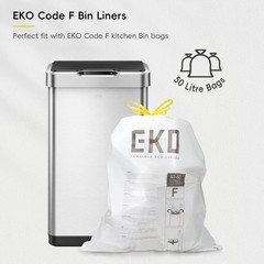 EKO Mirage-T 50L Touchless Motion Sensor Trash Can Stainless