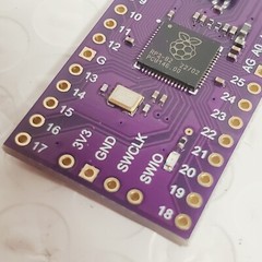 Raspberry Pi Pico RP2040 Dual-Core 264KB USB-C w/ Pin Headers PURPLE ~USA SHIP