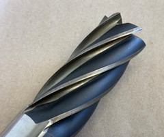 HS END MILL 2X2X4X7-3/4″, 2″ DIA, 4″ LOC, 7-3/4″ OAL, 6 FLUTE