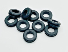 Rubber Grommets 5/8″ ID x 7/8″ OD Fits 1/8″ Panel (10 Pieces)