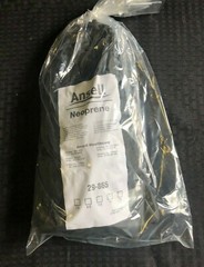 12 Pair of Ansell Neoprene Chemical Resistant Gloves 10, 13″ Black 29-865