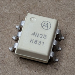 4N35 (lot of 9) Optocoupler DIP-6 Phototransistor Mixed Lot (Motorola + Others)