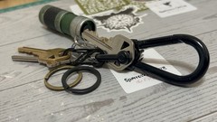 EDC Keychain Carabiner/Anchor Shackle D Screw/Nite Ize S-Biner Designs