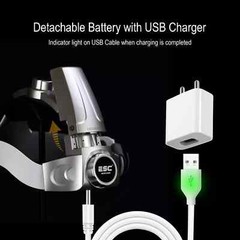 Surgical Headlight for Medical Ent and Dental with 12 Watt Wireless Led Lamp