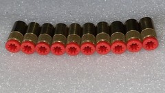 20 Count 5/32″ / 4mm OD 10-32 UNF Nycoil Polymatic Brass Push to Connect Fitting