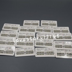 10/20/50 Packs Mini/Standard 018/022 Slot Dental Orthodontic Separable Brackets