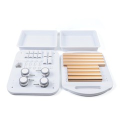 For Cavitation Beauty Machine Stand Rolling Cart ABS Aluminum Beauty SPA Trolley