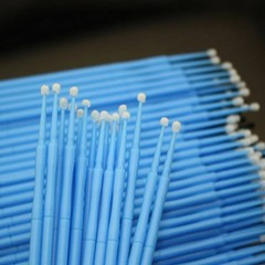 100 Pcs Dental Micro Brush Disposable Materials Tooth Applicators Large 2.5mm