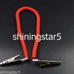 1 Pc Dental Patient Plastic Bib Clips Chains Napkin Holder Flexibl Coil Stretchy